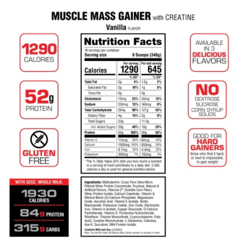 Labrada Muscle Mass Gainer