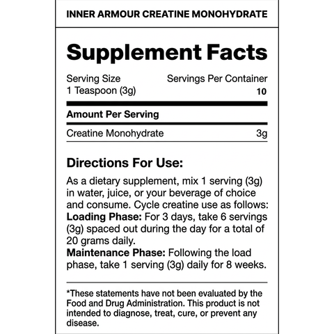 Inner Armour Creatine Monohydrate