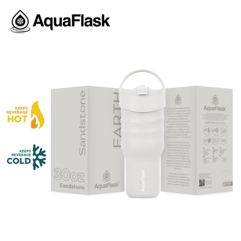 AquaFlask Earth Tumbler Water Bottle-30oz