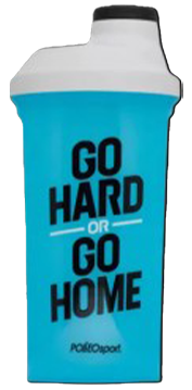 Shaker Bottle - Go Hard or Go Home