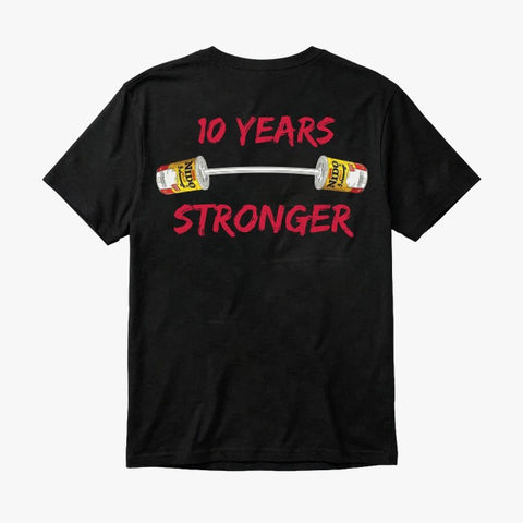 KABS FitFactory T-Shirt - 10 Years Stronger
