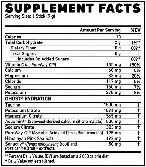 Ghost Hydration Stick