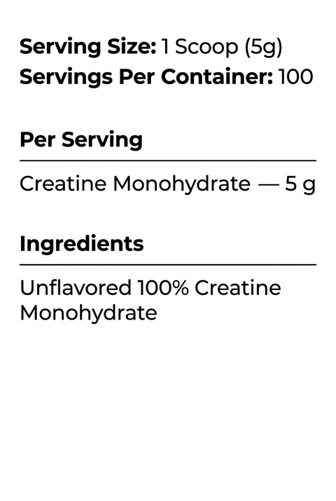 Basix Pure Creatine