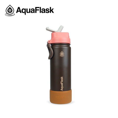 AquaFlask ColorWave Flip Sip Water Bottle-18oz