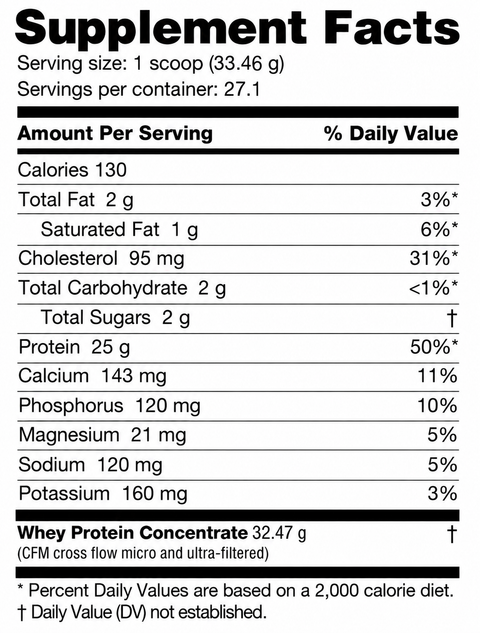 NutraBio Classic Whey Protein