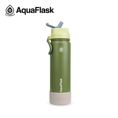 AquaFlask ColorWave Flip Sip Water Bottle-22oz