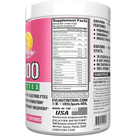 EVL EAA 7000 + Electrolytes