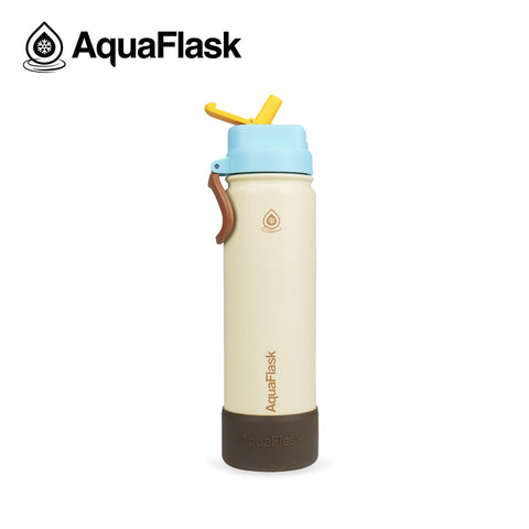 AquaFlask ColorWave Flip Sip Water Bottle-22oz