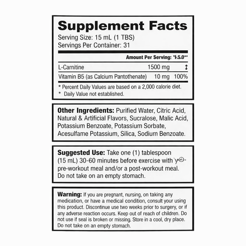 Labrada L Carnitine KABS Fit Factory Labrada L Carnitine KABS Fit Factory
