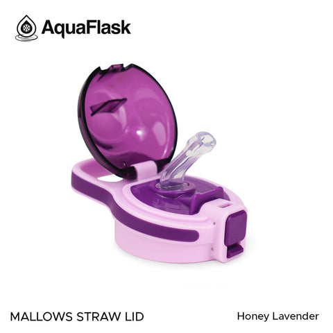 AquaFlask Straw Lids for Mallows-12oz & 16oz
