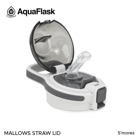 AquaFlask Straw Lids for Mallows-12oz & 16oz