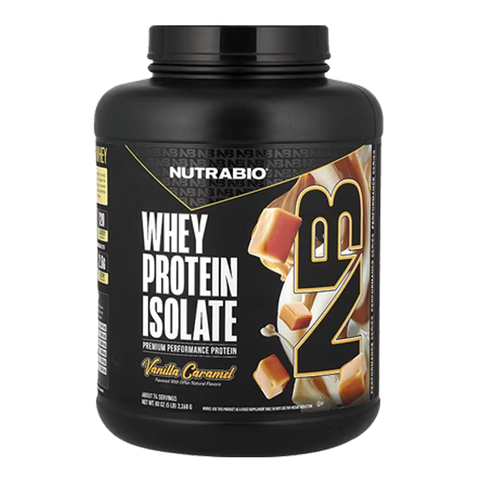 NutraBio Whey Protein Isolate 5 lb