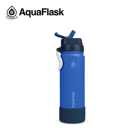 AquaFlask ColorWave Flip Sip Water Bottle-18oz