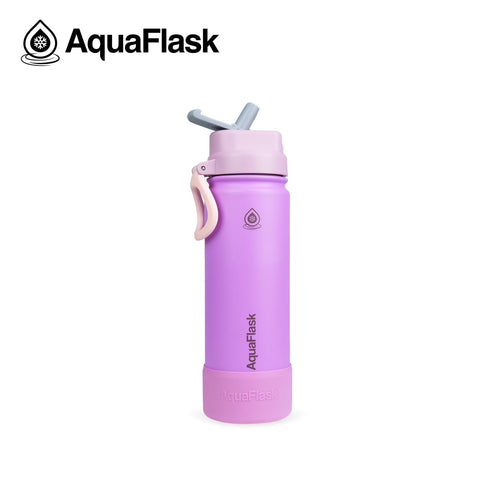 AquaFlask ColorWave Flip Sip Water Bottle-18oz